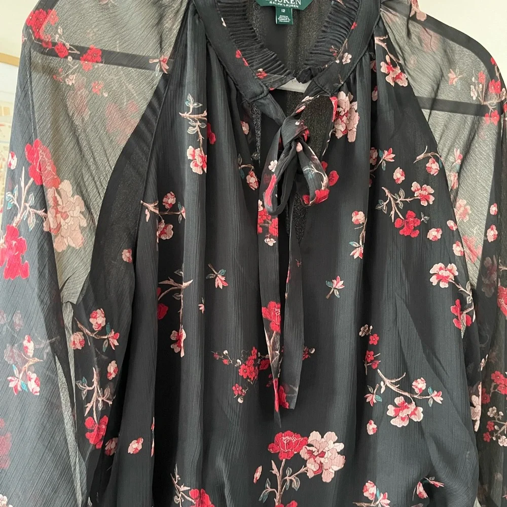 NWOT~ Ralph Lauren, full length dress, size 12 - Picture 6 of 6